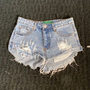 Jeans shorts!